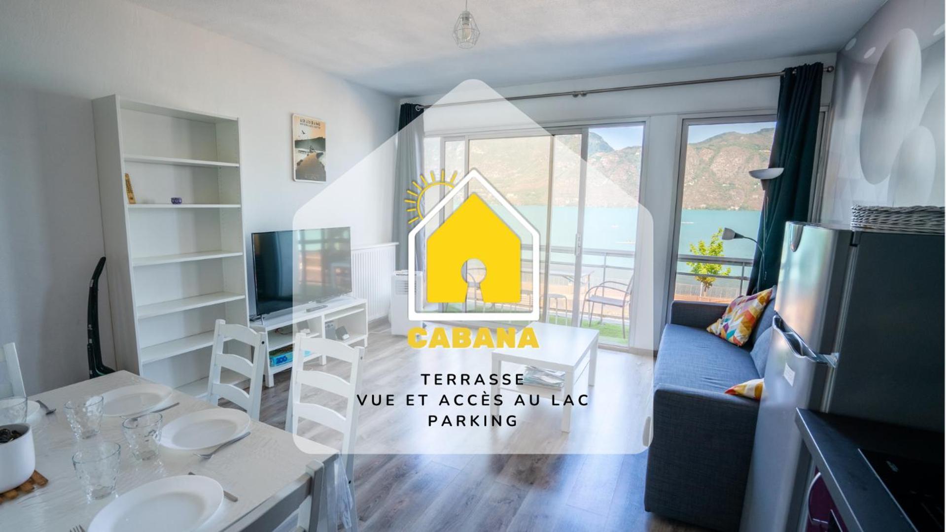 Cabana & Fenetre Sur Lac - Terrasse & Parking Tresserve Εξωτερικό φωτογραφία